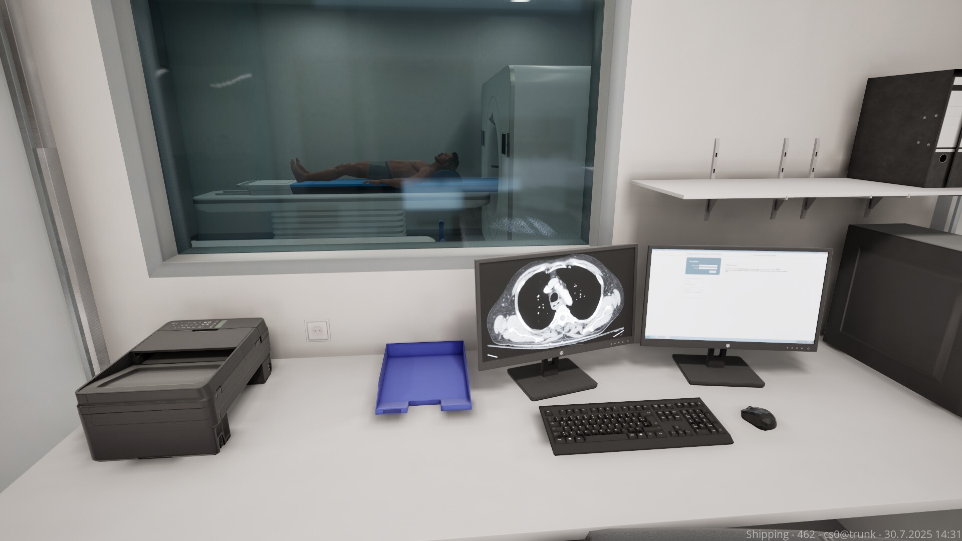 Emergency Room Simulator Türkçe acil servis arayüzü